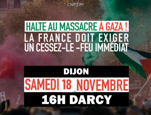 Halte au massacre à Gaza, la France doit exiger un cessez-le-feu immédiat !