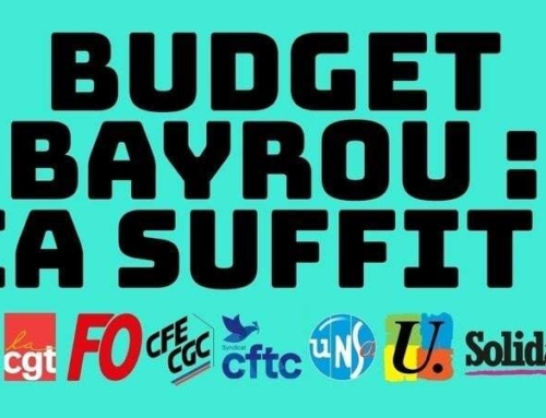 Pétition intersyndicale : Budget Bayrou ça suffit !