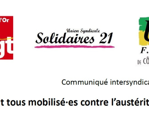 Le 2 décembre toutes et tous mobilisé·es contre l’austérité et pour nos salaires