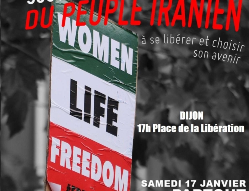 Soutenons le courage du peuple iranien à se libérer et à choisir son avenir !