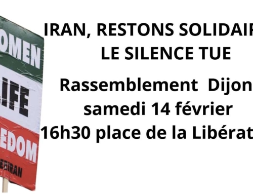 Iran, restons solidaires, le silence tue