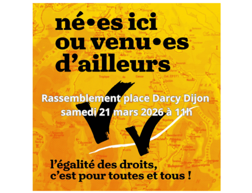 Né.es ici ou venu.es d&rsquo;ailleurs « Contre le racisme et la xénophobie, mobilisons-nous »